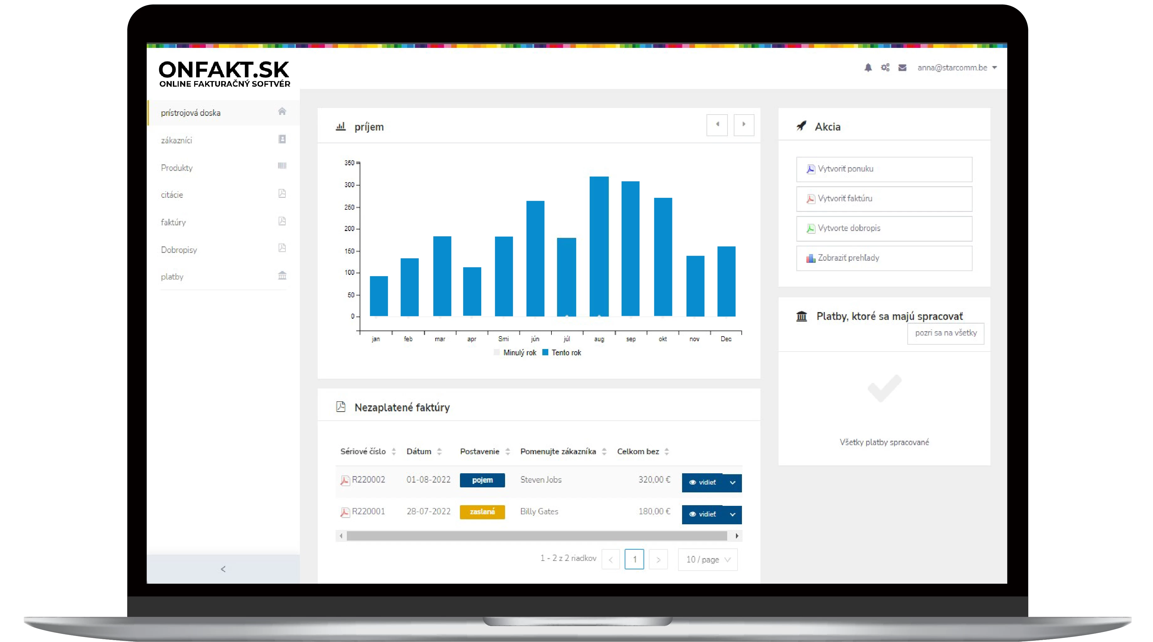 Začínate s onFaktom pre účtovníkov?